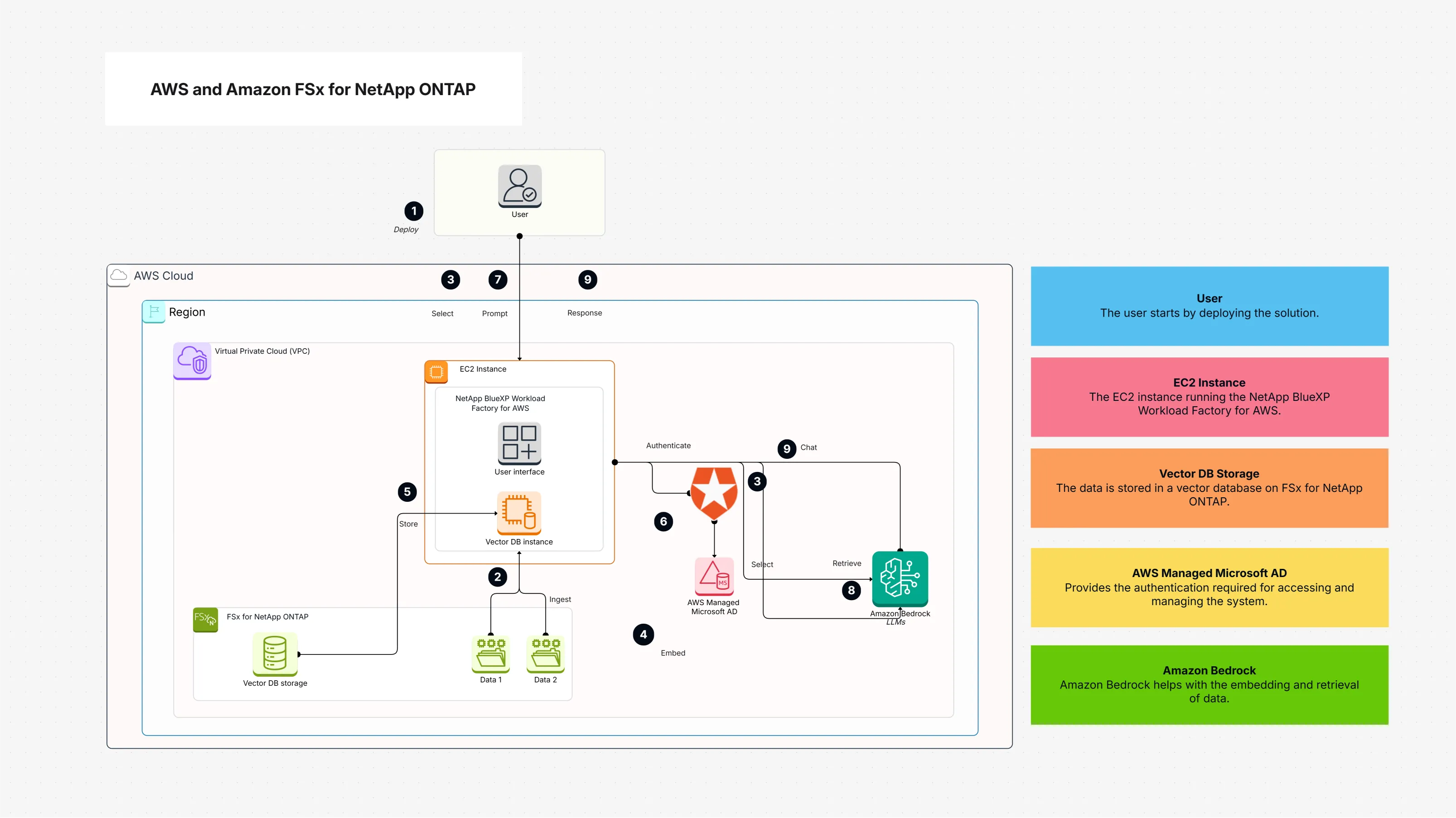 AWS and Amazon FSx for NetApp ONTAP